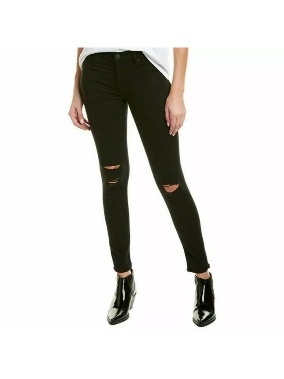 Hudson Midrise Ankle Natalie Super Skinny Jeans